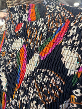 Load image into Gallery viewer, FARM Rio black &amp; multi Viscose Leopard NWT! Dress, Size S

