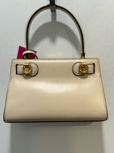 Load image into Gallery viewer, Tory Burch Off white Leather gold detailing Size Small Gently worn Purse
