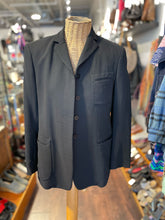 Load image into Gallery viewer, Donna Karan Black Wool Blend Gently worn Blazer, Size 4
