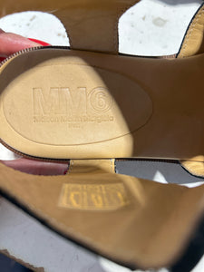 Maison Margiela Black & Brown Size 37 Sandal Shoe