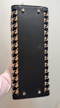 Load image into Gallery viewer, Kate Spade Beige &amp; Black Houndstooth Tote Purse
