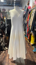 Load image into Gallery viewer, STAUD White fit &amp; flare maxi Dress
