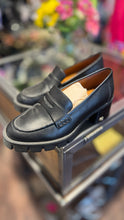Load image into Gallery viewer, Coach Black Leather Chunky loafer, Size 6
