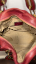 Load image into Gallery viewer, CHLOE Red Leather multi strap option Purse, Gently Worn
