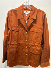 Load image into Gallery viewer, Derek Lam 10 Crosby Burnt Orange Cotton Blend Utility NWT! Jacket, Size 10
