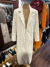 Load image into Gallery viewer, Free People Cream Polyester Printed duster NWT Coat
