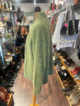 Load image into Gallery viewer, Lee Sands Green rabbit blend Vintage cardigan, Size One Size
