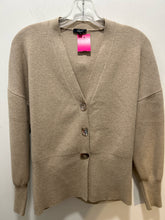 Load image into Gallery viewer, Rails Latte Cotton Blend knit cardigan Sweater
