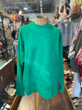 Load image into Gallery viewer, Marques&#39;Almeida Green Wool Blend solid Half zip oversized Jacket/Top, Size S
