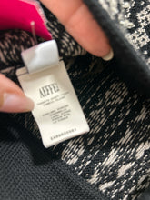Load image into Gallery viewer, Moschino Black &amp; Tan Wool knit Nordic Bolero Embellished Top, Size 8
