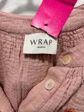 Load image into Gallery viewer, Wrap London Pink &amp; Orange 100% cotton floral embroidery Longsleeve Top, Size 4
