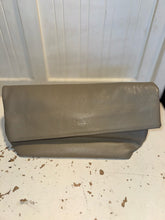 Load image into Gallery viewer, beck Taupe Leather Size Medium magnetic closure Clutch/Purse
