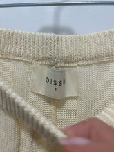 Load image into Gallery viewer, dissh Ivory linen/cotton Ribbed Knit pant 2 piece
