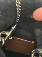 Load image into Gallery viewer, Coach Black Shearling Small crossbody Purse
