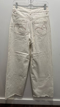 Load image into Gallery viewer, FARM Rio Beige Print Denim embroidery Pant, Size S
