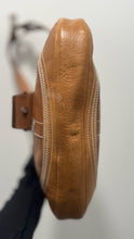 Load image into Gallery viewer, Coach Tan Leather silver hardware Purse
