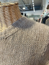 Load image into Gallery viewer, private 02 04 Taupe Cashmere Short sleeve Sweater, Size 2=Medium
