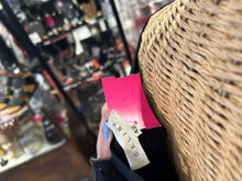 Load image into Gallery viewer, Celine Black Viscose blend Knot v neck Dress, Gently worn, Size 42
