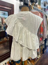 Load image into Gallery viewer, Cinq a' Sept White Cotton Flare NWT Top

