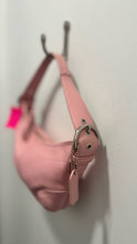 Load image into Gallery viewer, Coach Pink Leather Logo Size Small shoulder Purse
