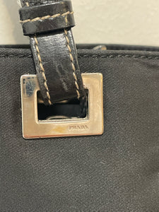 Prada Black Nylon Tessuto Tote Small Purse
