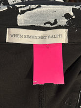 Load image into Gallery viewer, When Simon Met Ralph Black &amp; White Abstract layering Top
