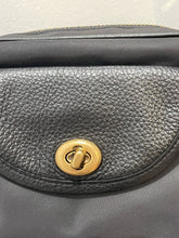 Load image into Gallery viewer, Coach Black Leather Small cargo belt Purse, Sold Out!
