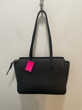 Load image into Gallery viewer, Tory Burch Black Leather gold hardware purse
