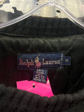 Load image into Gallery viewer, Ralph Lauren red and green Wool Blend Plaid zipper jumper Sweater
