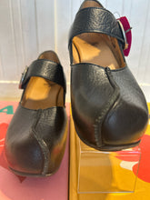 Load image into Gallery viewer, Fluevog Black Leather buckle Shoe, Size 7
