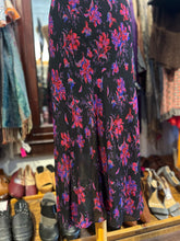 Load image into Gallery viewer, Rag &amp; Bone Black &amp; Red Blend Floral Spaghetti Straps Long Dress, Size 10
