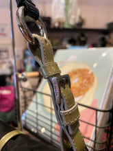 Load image into Gallery viewer, Prada Black &amp; Green Tessuto Shoulder Purse W/Pockets, Gently Worn
