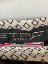 Load image into Gallery viewer, ETRO brown multi Viscose blend Floral Velvet Detail sheer accent Skirt
