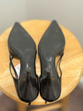 Load image into Gallery viewer, Prada Black leather Kitten heel, AS IS, size 7
