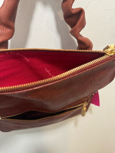 Load image into Gallery viewer, Hammitt almond Leather stud accents Fold Over Purse
