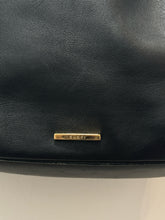 Load image into Gallery viewer, GUCCI Black Leather gold hardware Size M Assymetrical Purse
