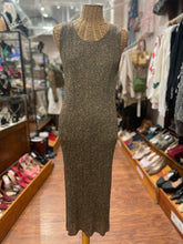 Load image into Gallery viewer, Pleats Please Issey Miyake Light Brown Multi Pleats Spotted Sleeveless Dress, Size 4=XL
