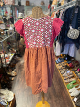 Load image into Gallery viewer, Nina Leuca Pink &amp; Orange linen &amp; cotton Tunic style Made in Italy Dress, Size S/M
