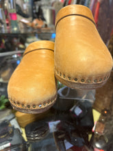Load image into Gallery viewer, ISABEL MARANT Camel Leather Studded clog Shoe, Gently Worn!, Size 38
