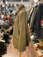 Load image into Gallery viewer, Jack Orton Green Cotton plaid lining brass accents Zipper Jacket, Size 14
