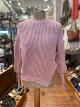 Load image into Gallery viewer, Ulla Johnson Pink Cotton Knit Gently Worn Sweater, Size P

