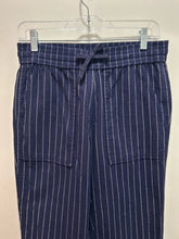 Load image into Gallery viewer, Aime Leon Dore navy &amp; white Cotton striped slim Pant, Size XS
