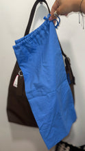 Load image into Gallery viewer, BAGGU Brown Recycled Leather Slouchy shoulder strap Purse

