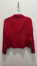 Load image into Gallery viewer, Theory Red Virgin Wool blazer style Blazer
