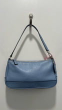 Load image into Gallery viewer, Coach Light Blue Leather Size Small Long Purse
