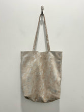 Load image into Gallery viewer, LATICO Taupe sparkle leather Tote Purse
