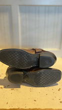 Load image into Gallery viewer, FRYE Brown Leather harness boot, Size 7.5
