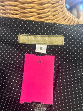 Load image into Gallery viewer, Pip-Squeak Chapeau Black and white Cotton floral &amp; polka dot midi Dress
