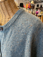 Load image into Gallery viewer, Alex Mill Blue Wool &amp; alpaca Button Up Sweater, Size L
