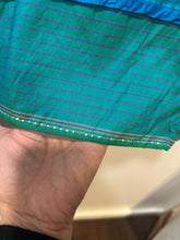 Load image into Gallery viewer, dosa green, blue &amp; pink Silk Stripe Sparkle Skirt, Size 2=Medium
